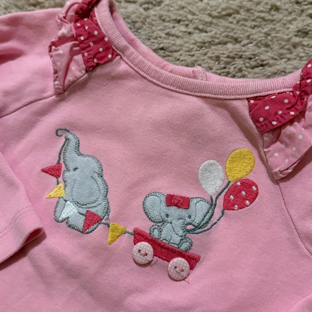 Colorful Baby Girls One Piece Lot Various sizes 6-9 months - Picture 10 of 16